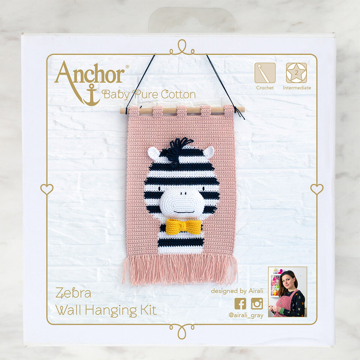 Anchor Zebra Duvar Süsü Kiti - A28B003-09062